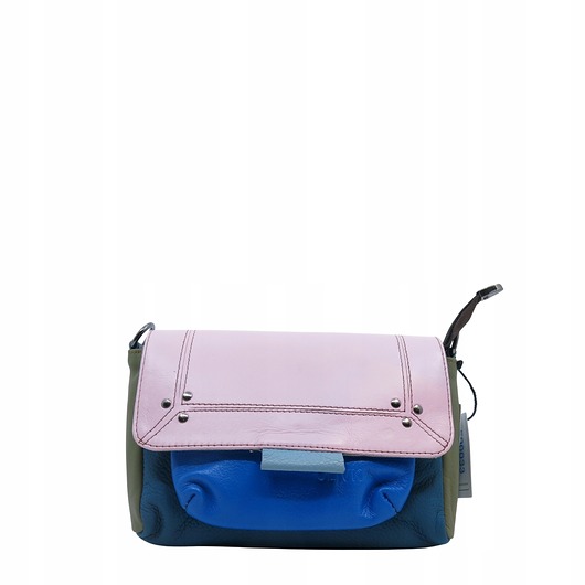 torby na ramię Torebka skórzana, miękka, na ramię długi pasek oryginalna zero waste OLIVKA