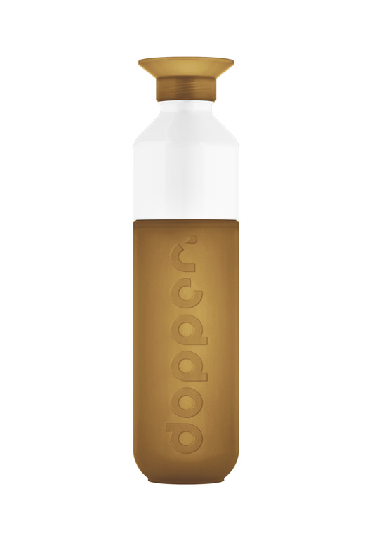 butelki wielorazowe Butelka na wodę Dopper 450ml - Harvest Sun
