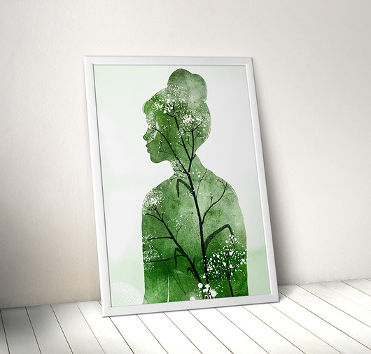 grafika 50x70 cm Anita Tomala
