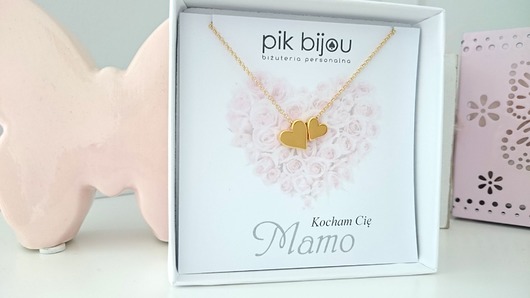 DZIEŃ MAMY! Symbol Miłości- dwa serca KaroBijouLine