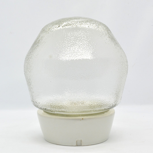 kinkiety Sferyczna lampa przemysłowa SOP-1 Foton Polska, lata 70.