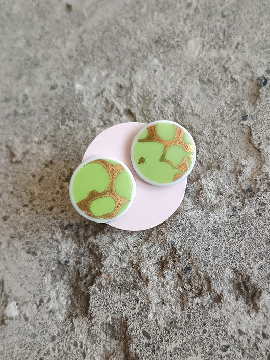 kolczyki ceramiczne Kolczyki ceramiczne Chodzież