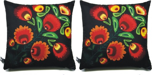 Dwie poduszki folk Gaul Designs