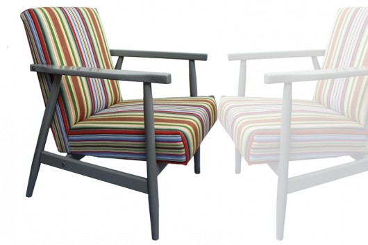 Fotel klubowy Stripes Cat Inside