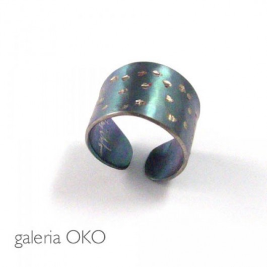 obrączki Obrączka z tytanu