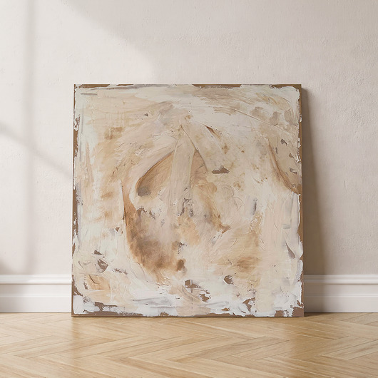 obrazy SRC #06 I Teksturowana, neutralna sztuka ścienna 90x90 cm