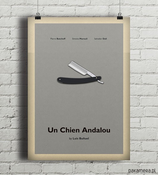 Pies andaluzyjski - plakat A2 minimalmill