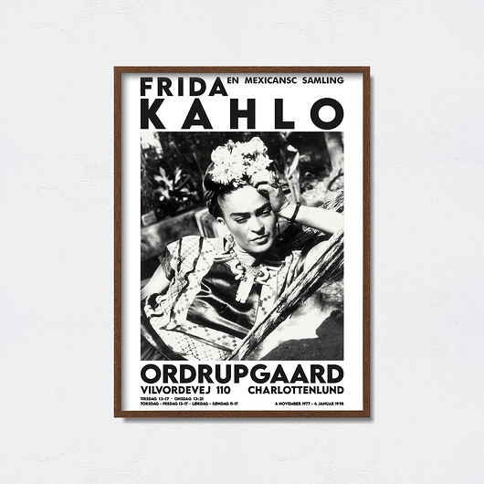 Frida Kahlo plakat Pas De LArt