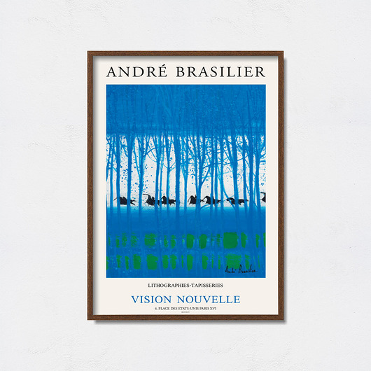 plakaty Andre Brasilier - Exhibition Poster