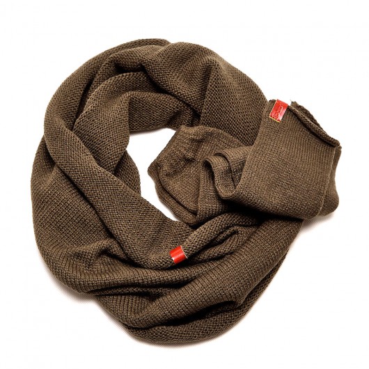 Zestaw Komin Rękawki Getry KHAKI CADOaccessories