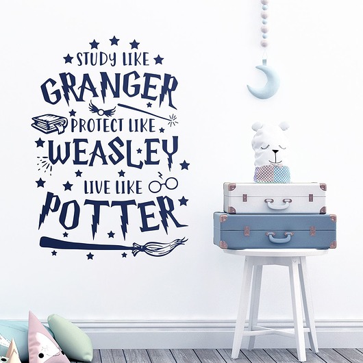tapety i naklejki ścienne Naklejka Live Like Potter Harry Potter