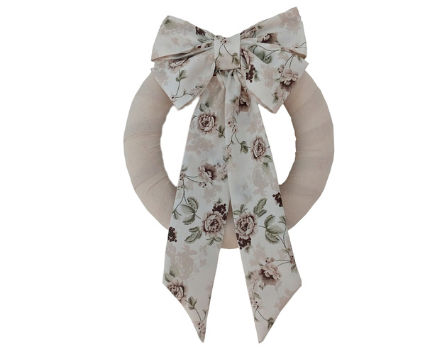 Wianek w stylu shabby chic beżowe róże vestirse!