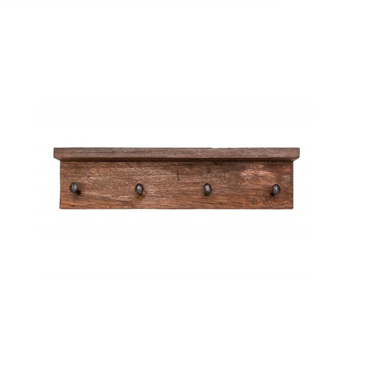 wieszaki Wieszak na ubrania półeczka Hemingway 60cm rustykalny