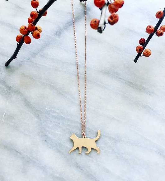 Rose Gold Cat BOSKE