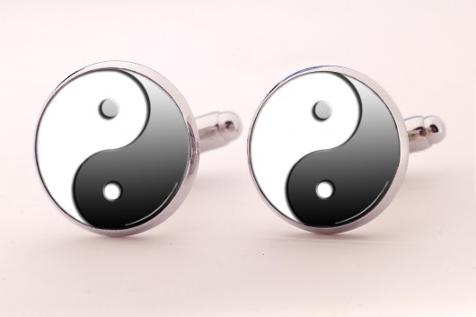 Spinki do mankietów Ying Yang EGGinEGG