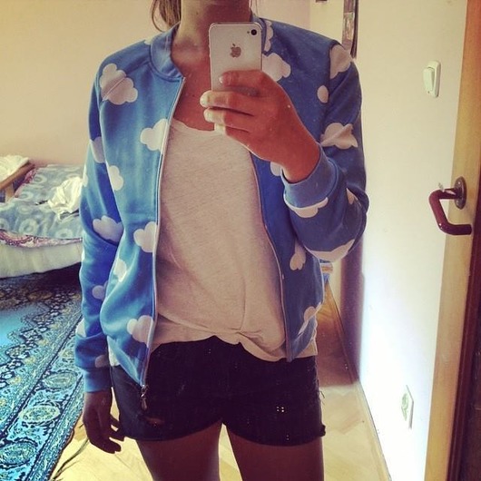 CLOUDS jacket lapsyche
