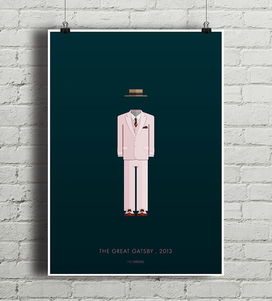 Great Gatsby - plakat minimalmill