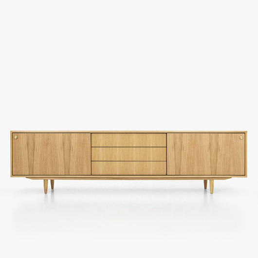 komody i szafki Komoda sideboard D-S02 drzwi przesuwne oraz 3 szuflady