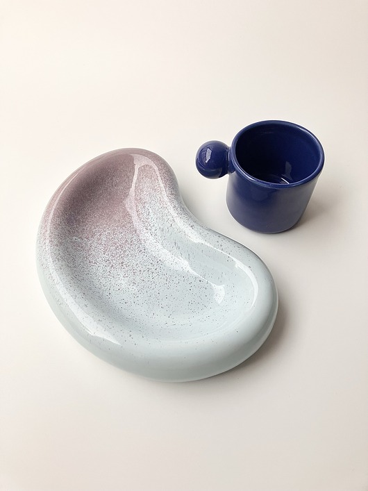 patery i talerze Talerzyk /blue and violet/