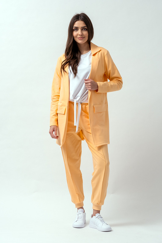 marynarki damskie Marynarka damska "ROYAL" brzoskwiniowa