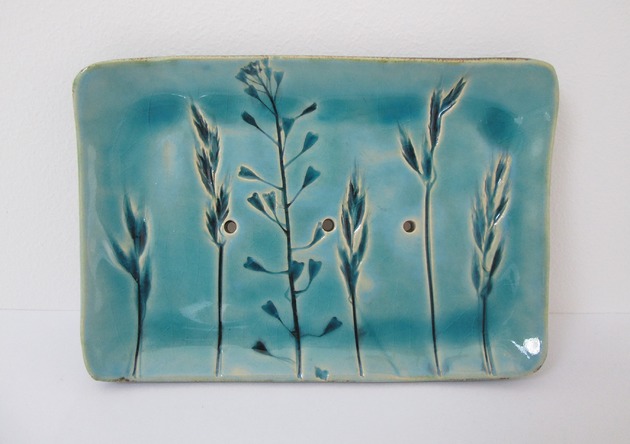 roślinna mydelniczka ceramiczna Ceramika Ana