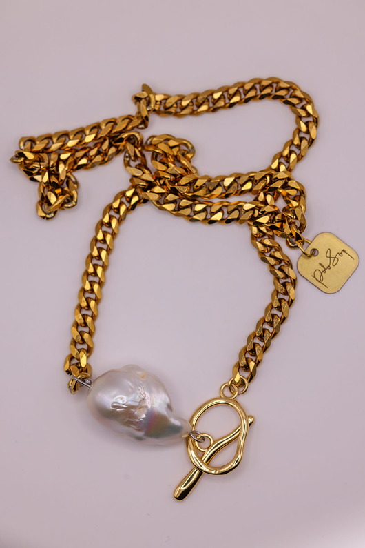 naszyjniki - inne ROMEO naszyjnik 01 złoty