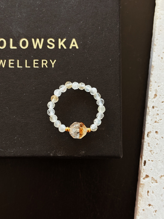 pierścionki elastyczne Pierścionek elastyczny Cytryn