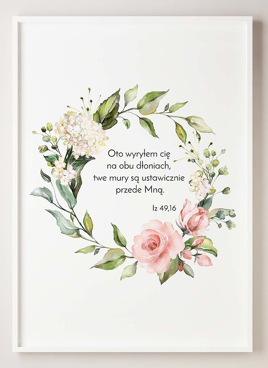 plakaty Plakat Cytat Biblia