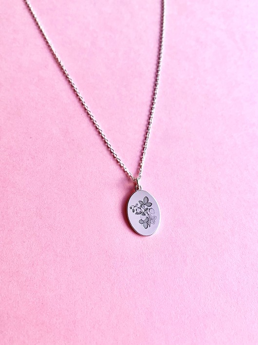 srebrne naszyjniki Truskawka- Fresa Botanica-Naszyjnik- Strawberries & Cherries