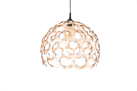Lampa wisząca INDUSTRIALNA sufitowa drewniana smxdsgn