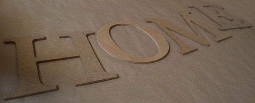 H.O.M.E. - napis Stara Manufaktura