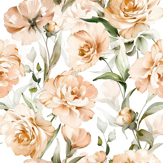 naklejki ścienne do pokoju dziecka Tapeta ścienna Garden Flowers 3 53cm x 10m PZ