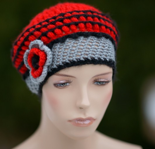 Czapka &quot;Retro red&quot; HERBE DESIGN