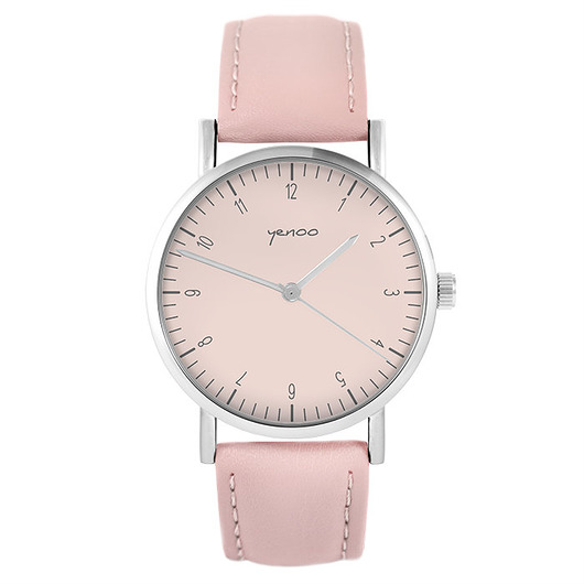 Zegarek - Simple Elegance - pudrowy róż yenoo