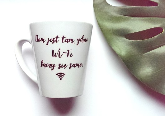 kubki Kubek  Latte Wi-Fi