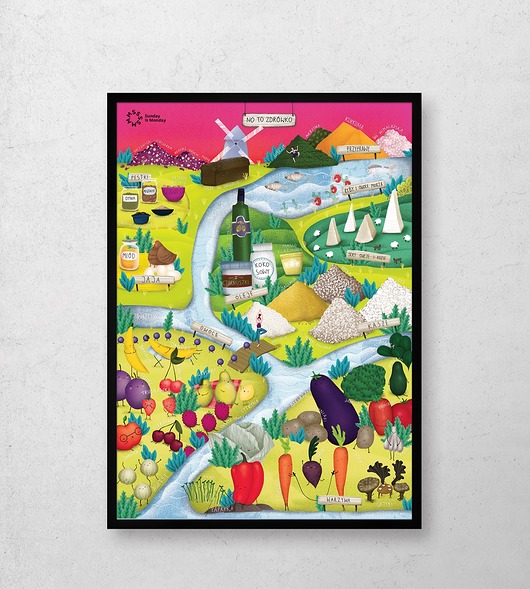 obrazy i plakaty do pokoju dziecięcego No to zdrówko!  PLAKAT DLA DZIECKA
