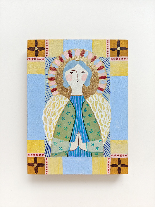 obrazy Malowany Anioł, 1 egzemplarz, nowoczesna ikona