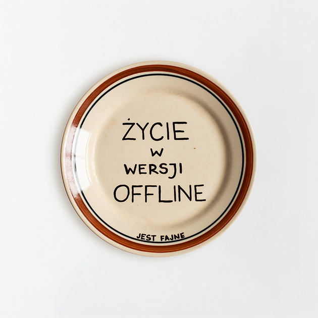 Ozdoby na ścianę Talerz na ścianę - offline