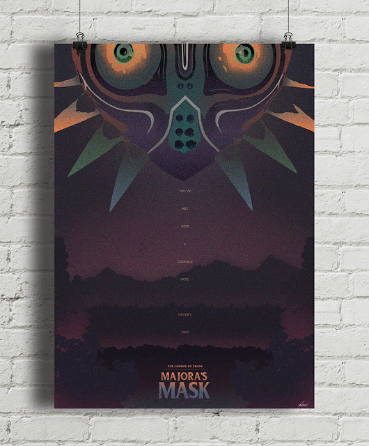 plakaty Plakat Legend of Zelda: Majora's Mask