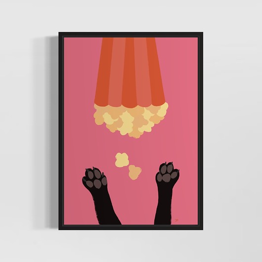 plakaty Plakat Psie Łapki