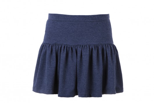 Spódniczka COTTON FLOUNCE (dark blue)  roho clothing