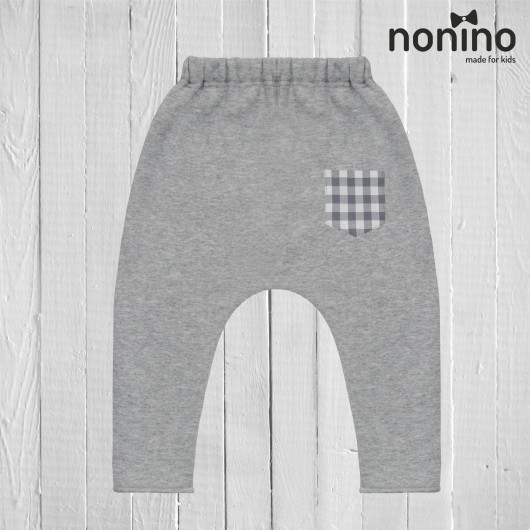 Spodenki Szary Vichy nonino