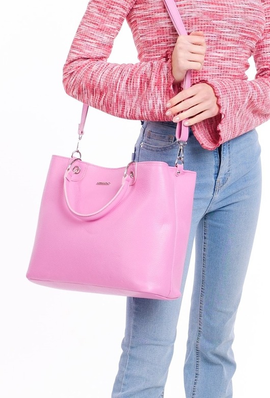 torby na ramię Torba skórzana Shopper (6915)