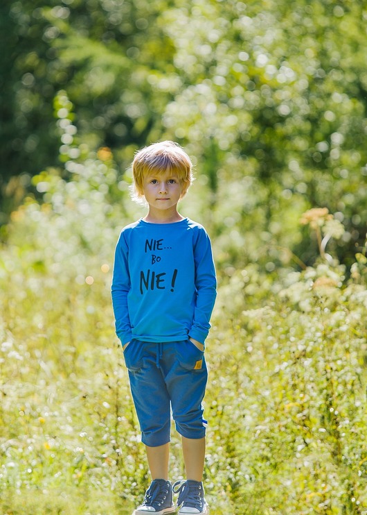 SPODENKI BAGGY MEL Blue martababy