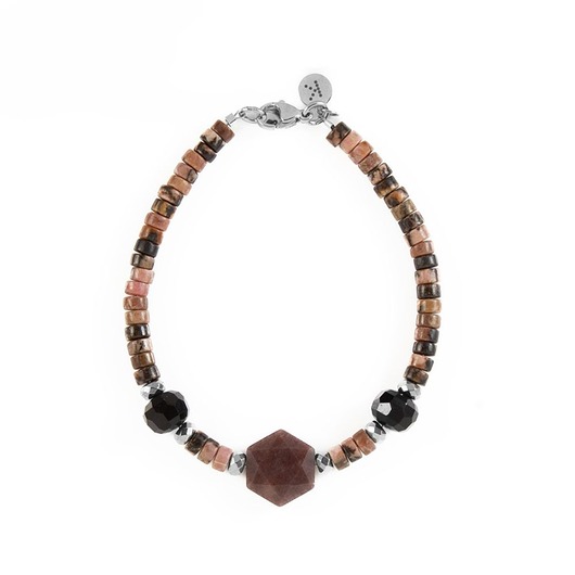 bransoletki z kamieni naturalnych Bransoletka samorealizacji i nowych możliwości - Wersja Srebrna