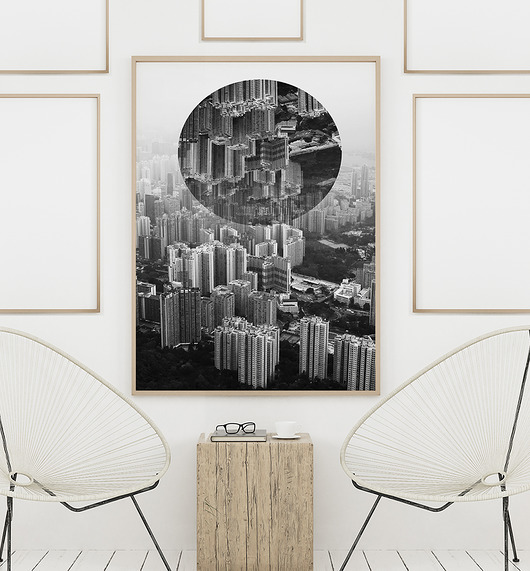 Miasto | 50x70 cm Milo Mi