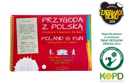 Przygoda z Polską - kreatywna książeczka ZUZU TOYS