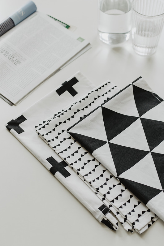 Zestaw 3 ściereczek kuchennych geometric so homely