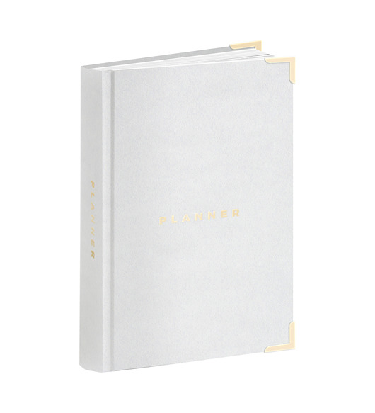 PLANNER DZIENNY A5 PASTEL GREY PlannerCo