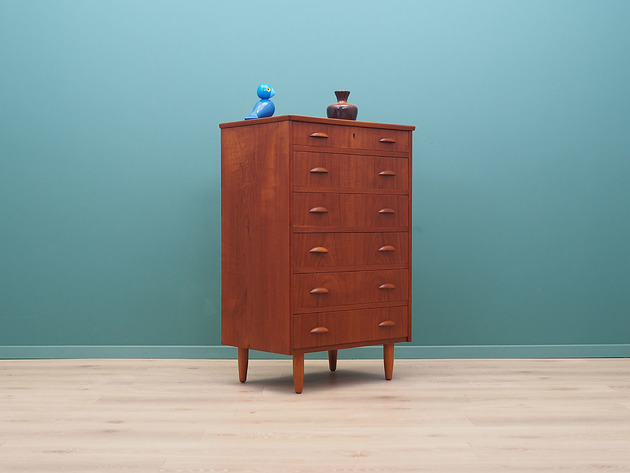 komody i szafki Komoda tekowa, duński design, lata 70, produkcja: Dania